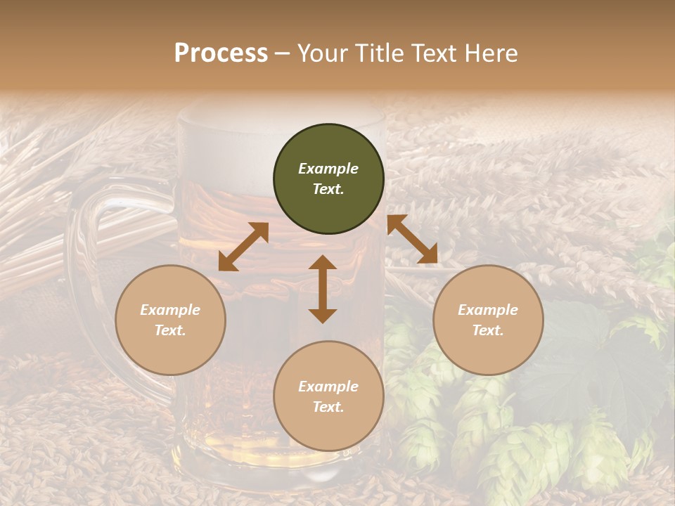 Malt Beer Brewery PowerPoint Template