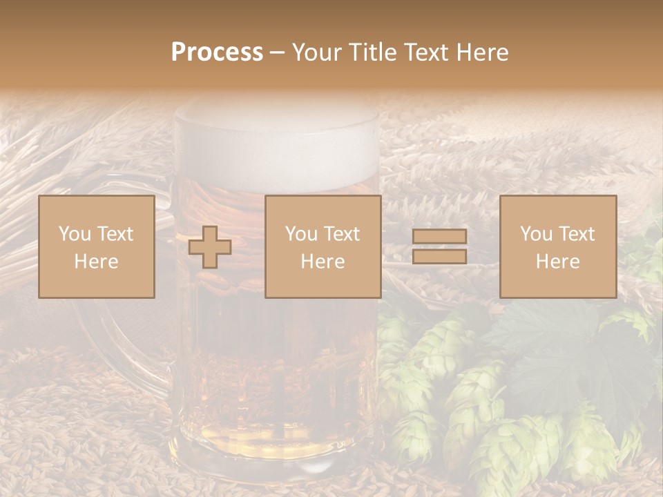 Malt Beer Brewery PowerPoint Template