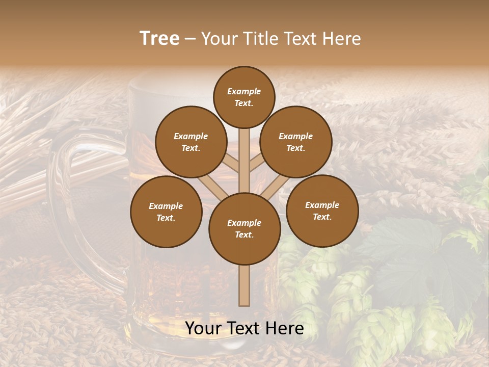 Malt Beer Brewery PowerPoint Template