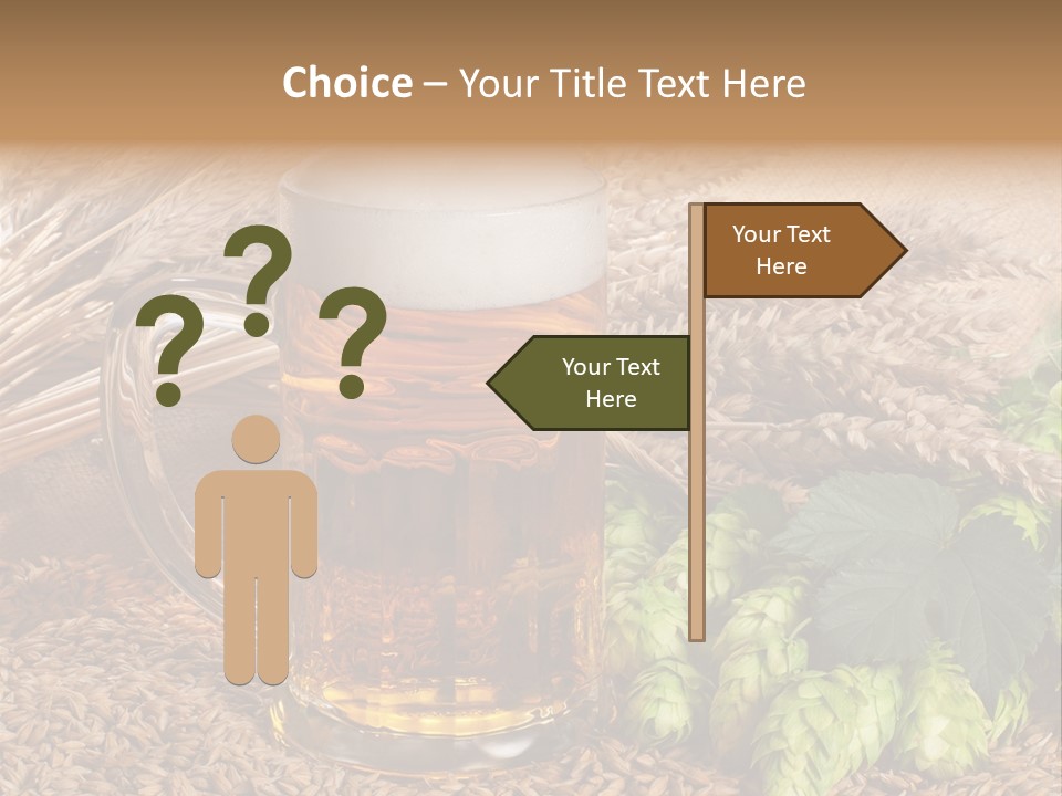 Malt Beer Brewery PowerPoint Template