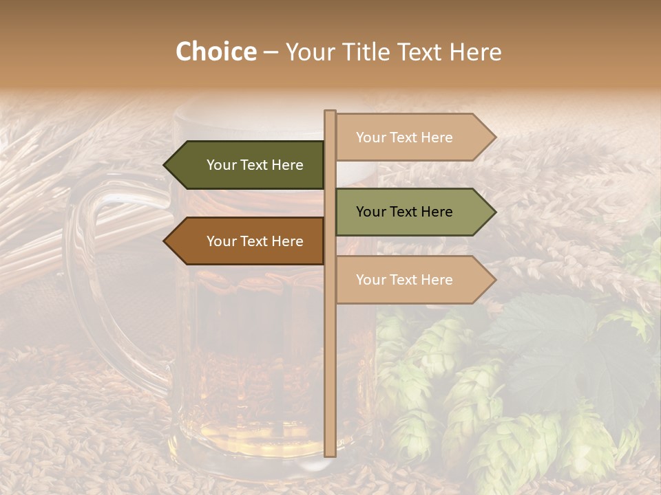Malt Beer Brewery PowerPoint Template