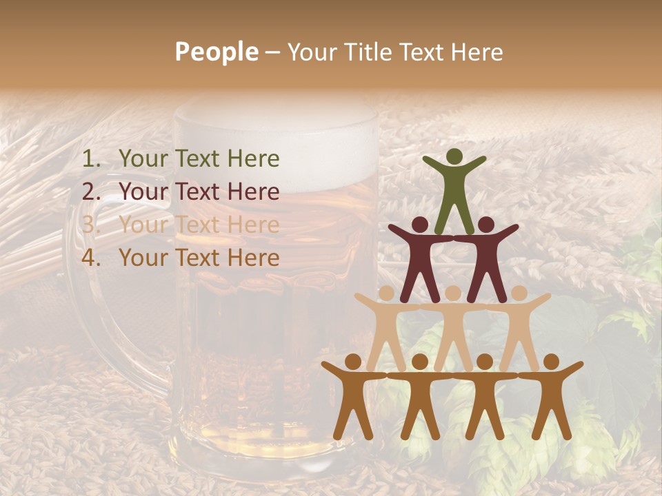 Malt Beer Brewery PowerPoint Template