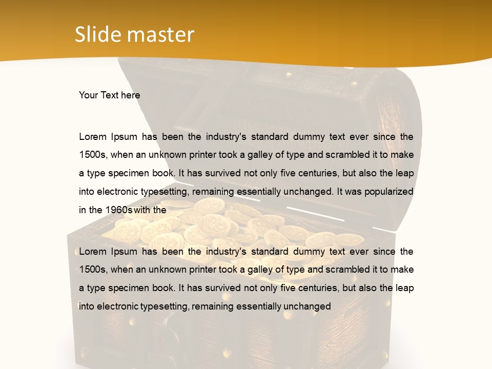 Discovery Box Old PowerPoint Template