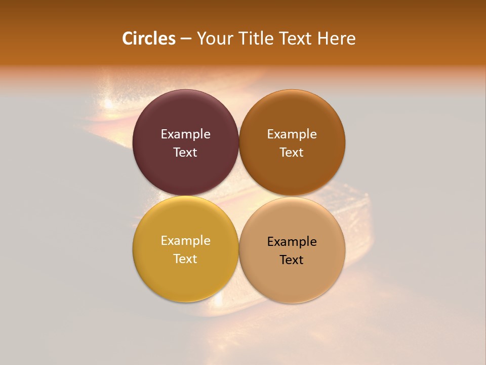 Closeup Macro Treasure PowerPoint Template