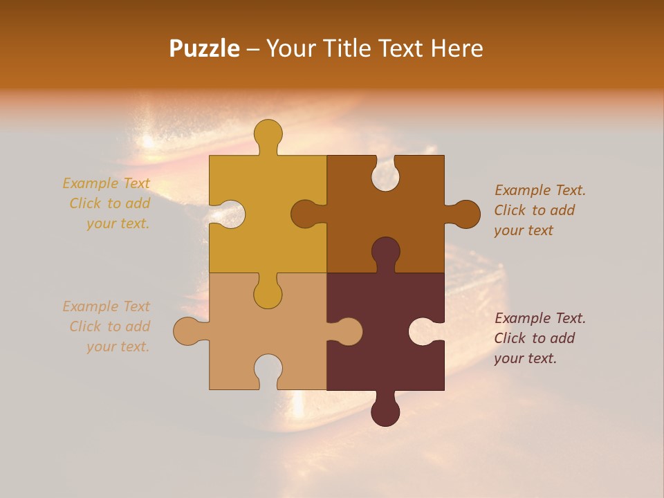 Closeup Macro Treasure PowerPoint Template