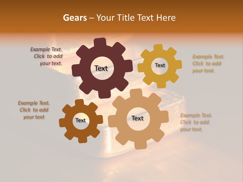 Closeup Macro Treasure PowerPoint Template