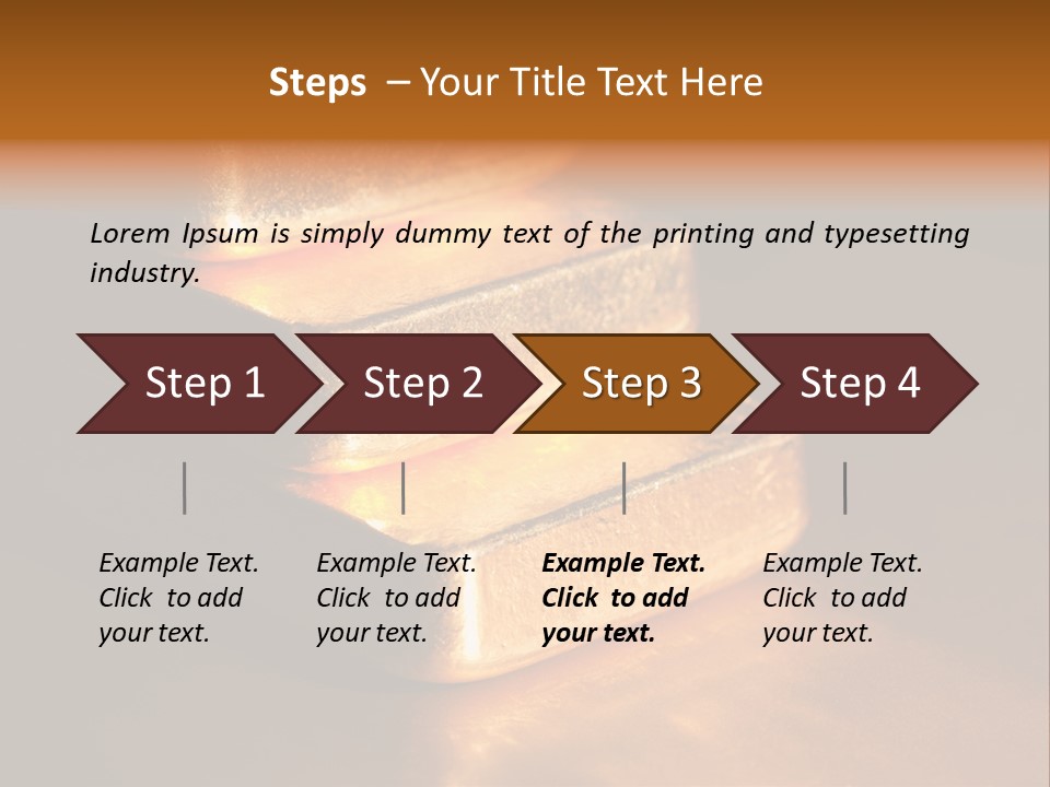 Closeup Macro Treasure PowerPoint Template
