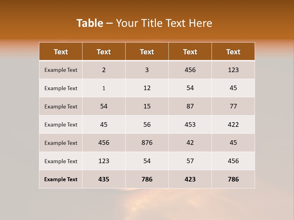 Closeup Macro Treasure PowerPoint Template