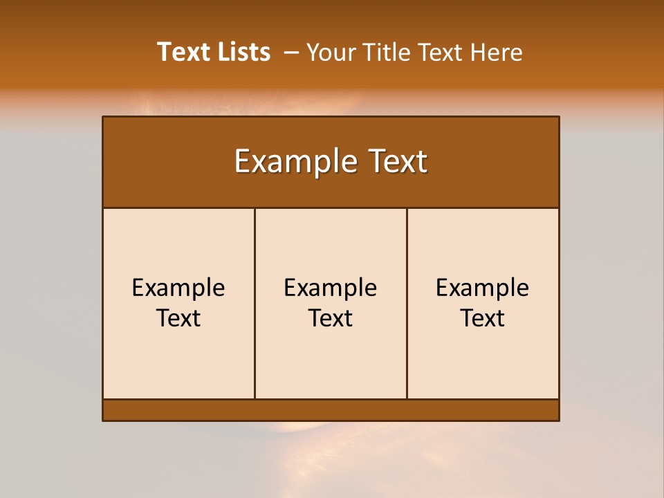 Closeup Macro Treasure PowerPoint Template