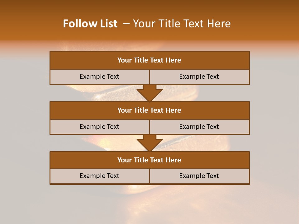 Closeup Macro Treasure PowerPoint Template