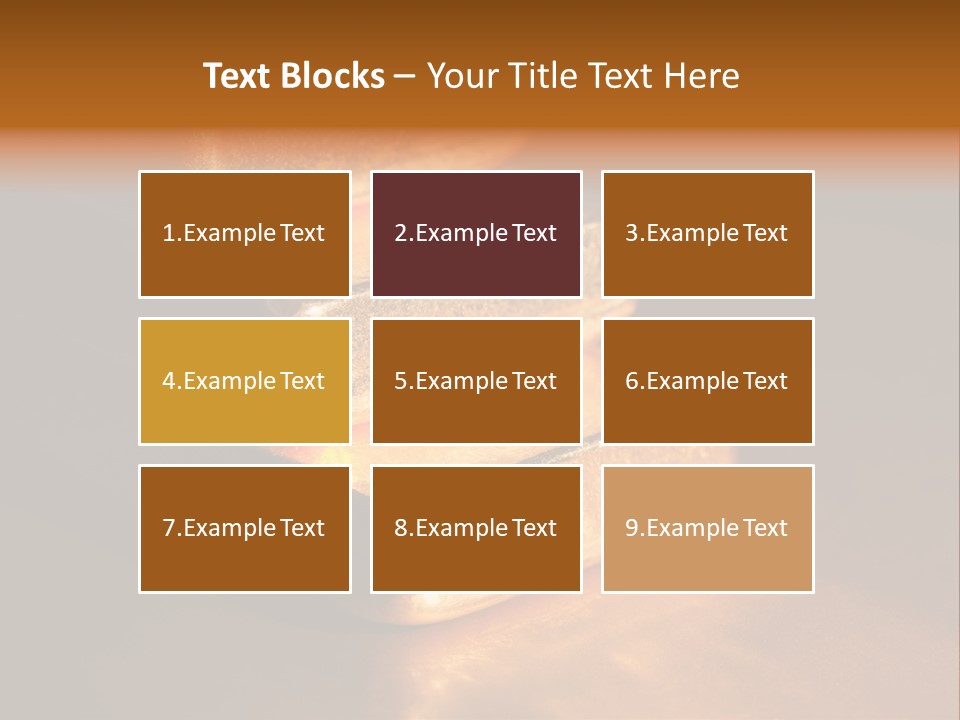 Closeup Macro Treasure PowerPoint Template