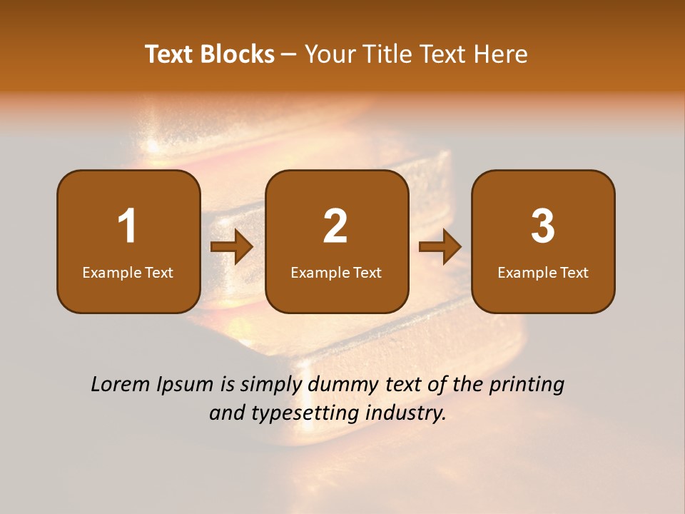 Closeup Macro Treasure PowerPoint Template