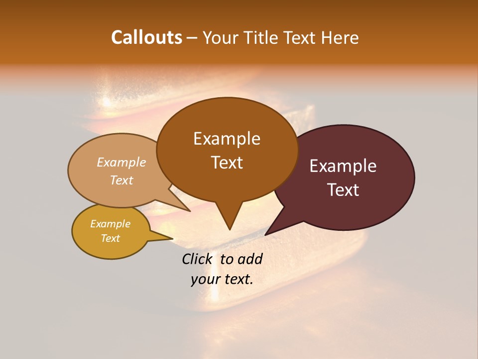 Closeup Macro Treasure PowerPoint Template