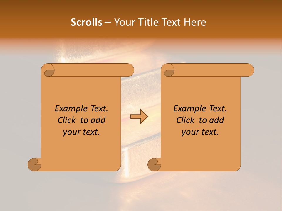 Closeup Macro Treasure PowerPoint Template