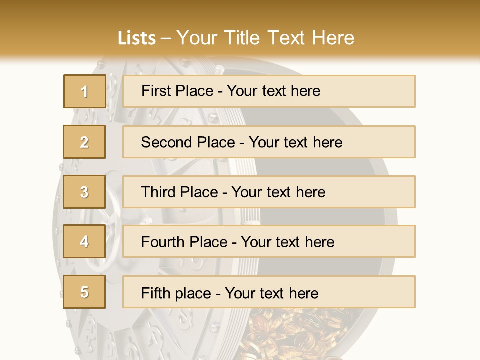 Backgrounds White Safe PowerPoint Template