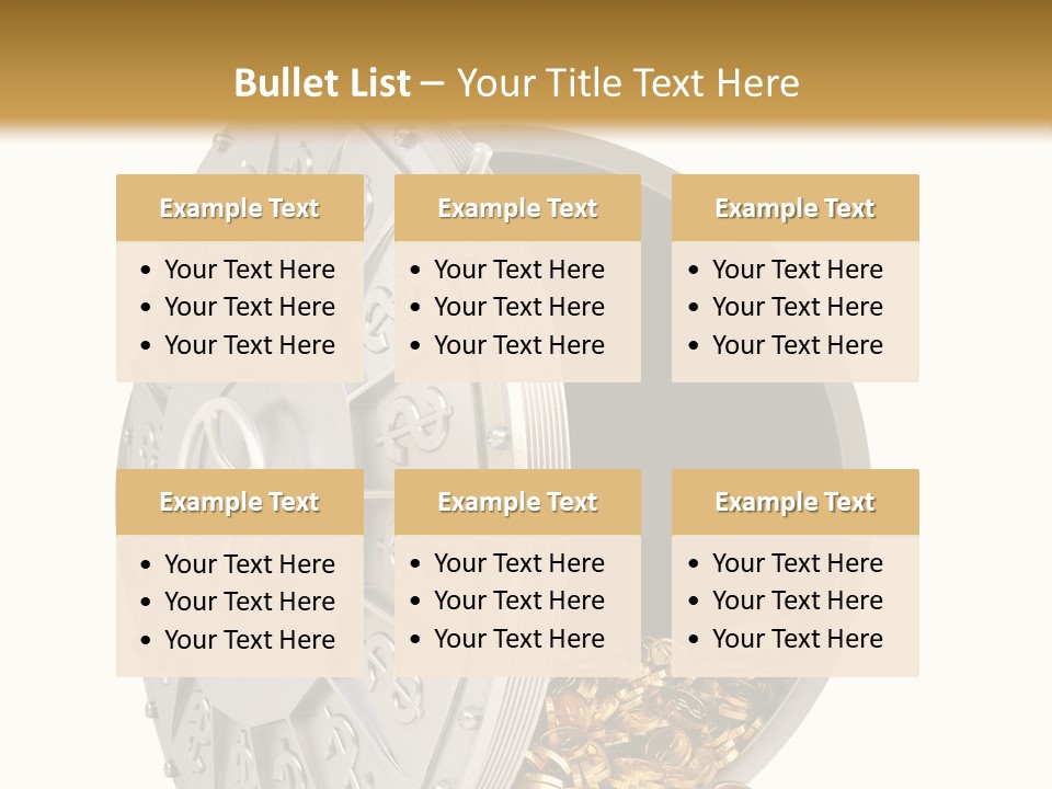 Backgrounds White Safe PowerPoint Template