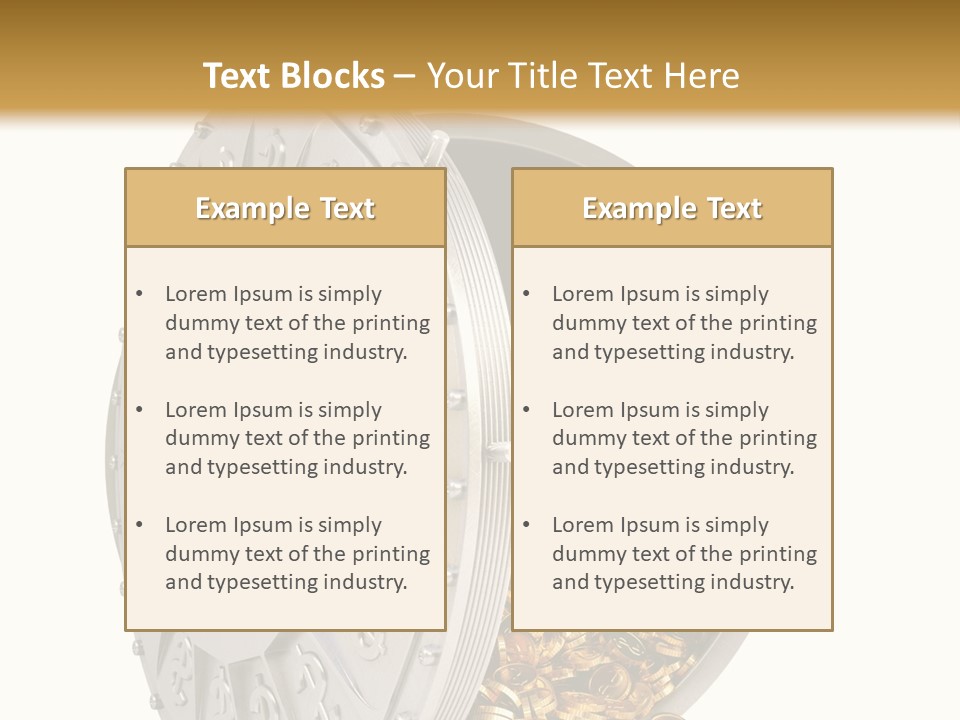 Backgrounds White Safe PowerPoint Template