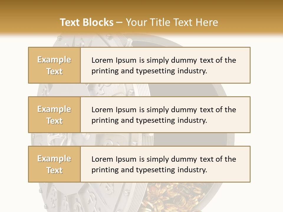 Backgrounds White Safe PowerPoint Template