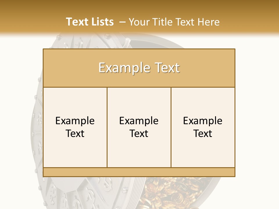 Backgrounds White Safe PowerPoint Template