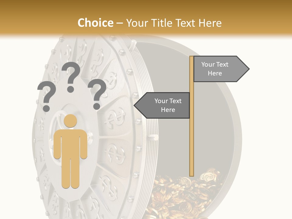 Backgrounds White Safe PowerPoint Template