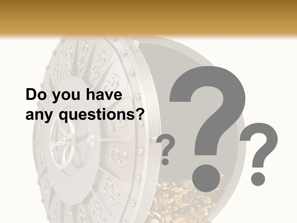 Backgrounds White Safe PowerPoint Template