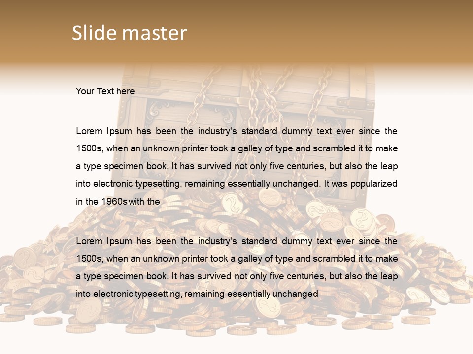 Nobody Old White PowerPoint Template