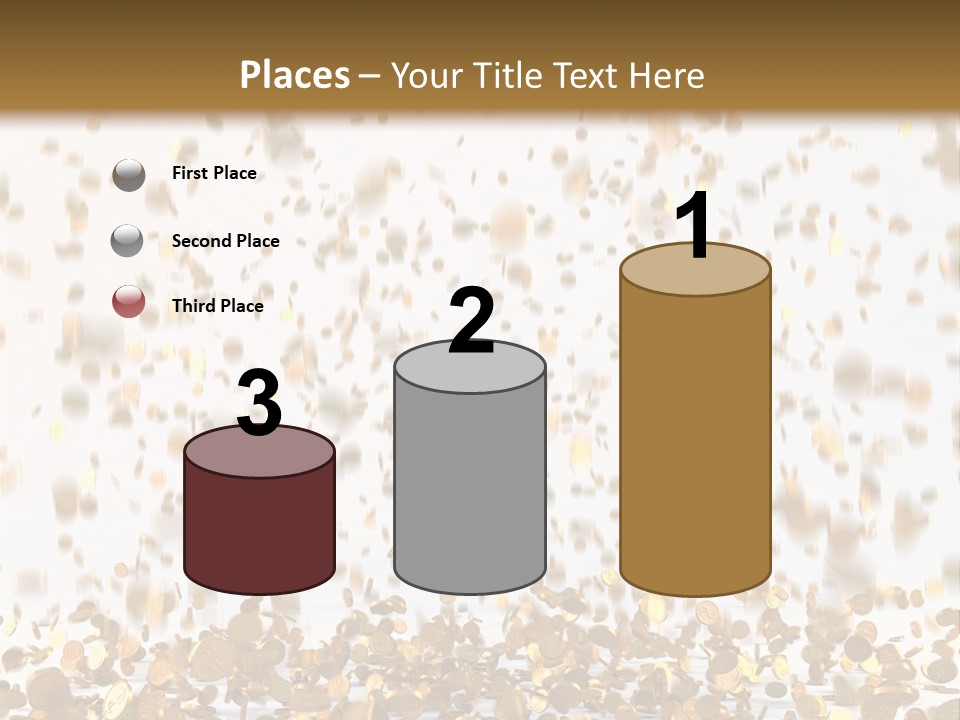 Group Falls Banking PowerPoint Template