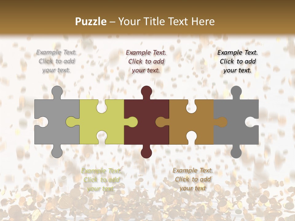 Group Falls Banking PowerPoint Template