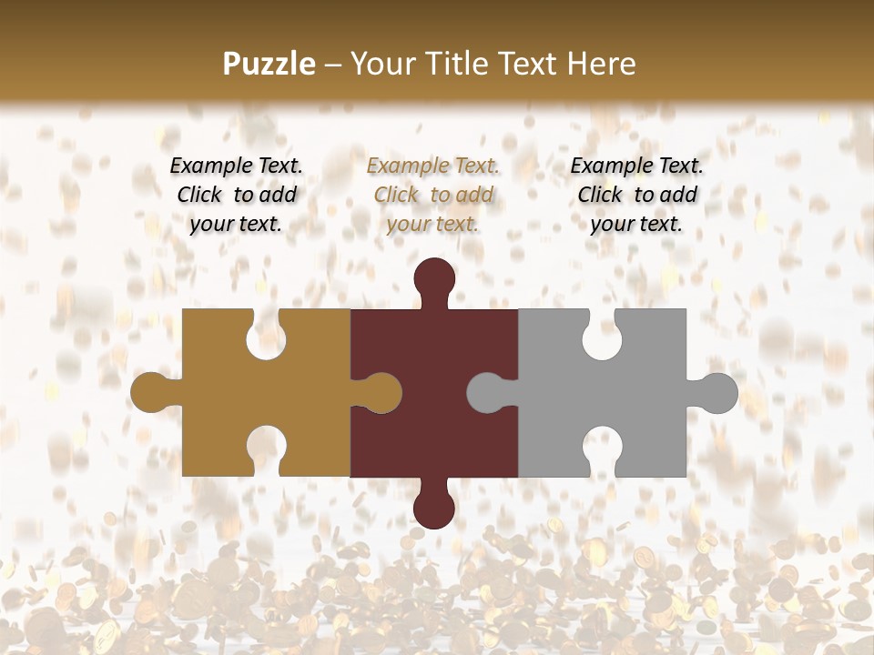 Group Falls Banking PowerPoint Template