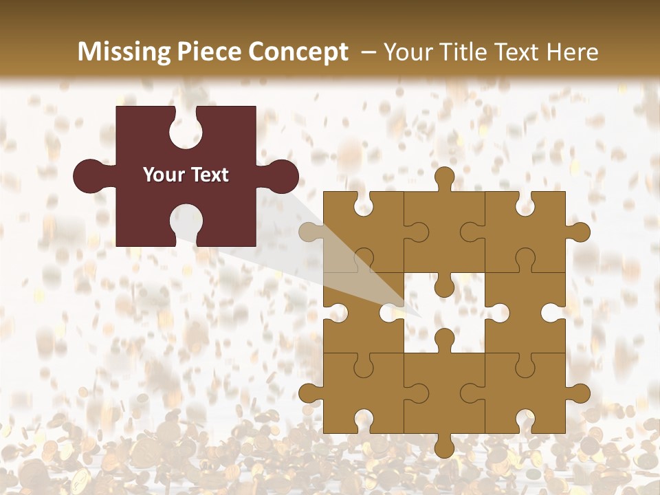 Group Falls Banking PowerPoint Template