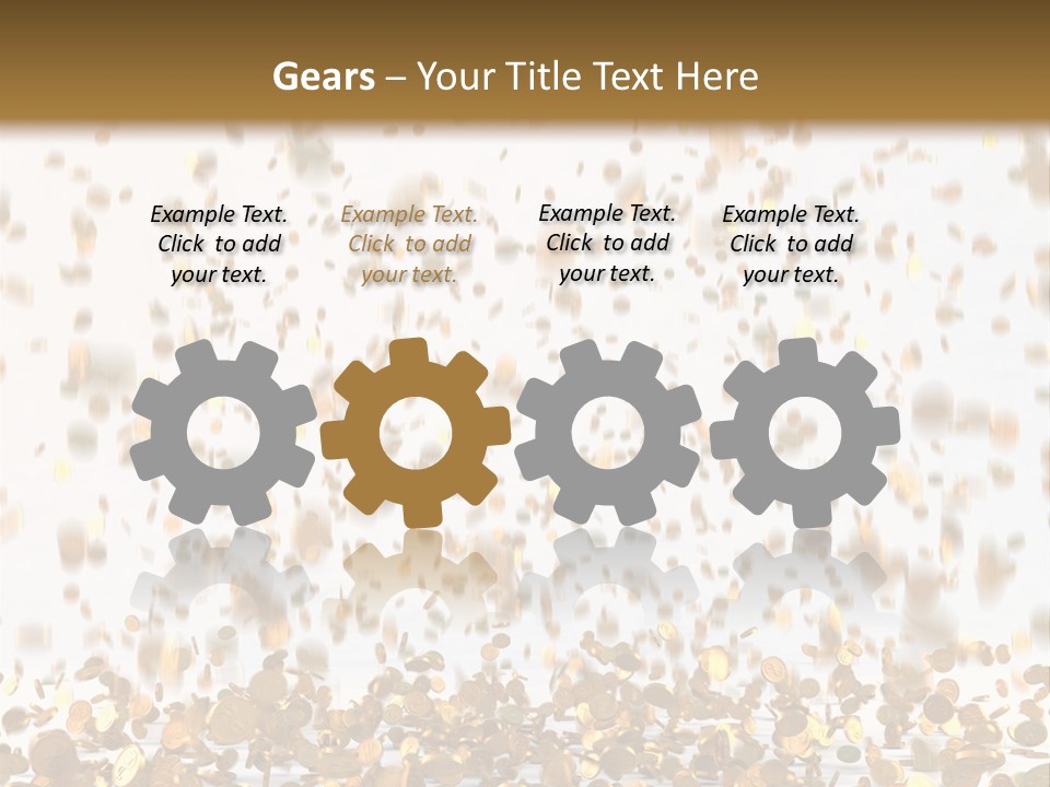 Group Falls Banking PowerPoint Template