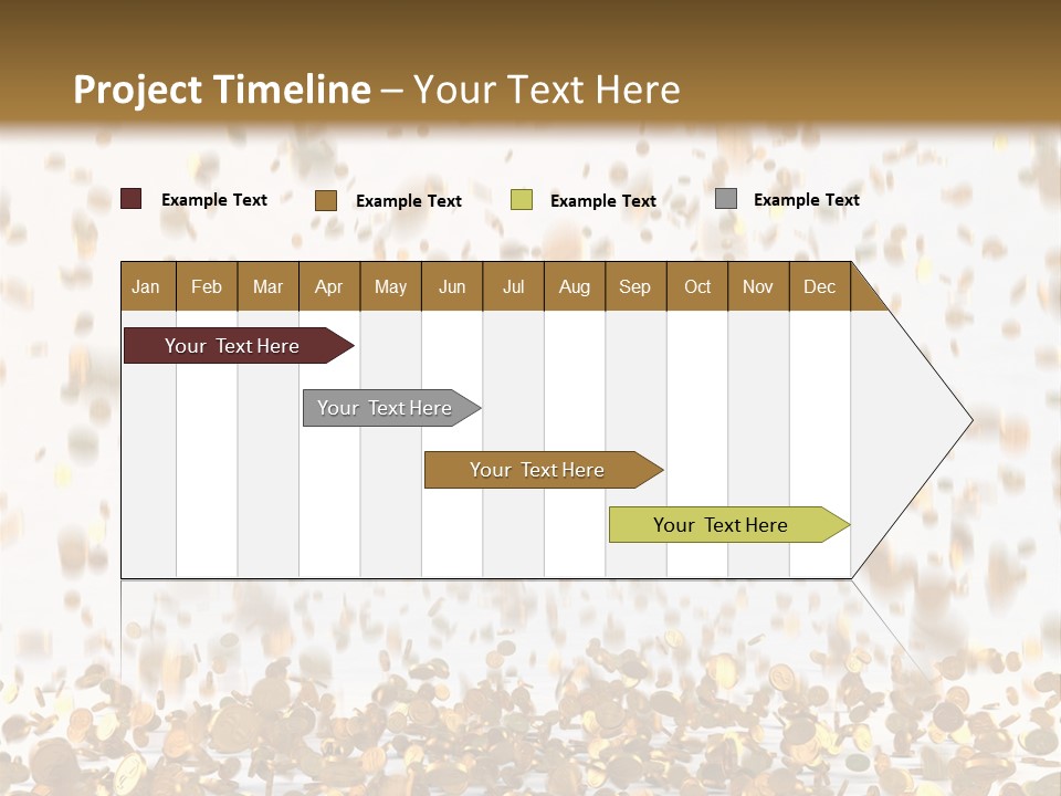 Group Falls Banking PowerPoint Template