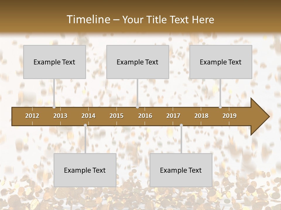 Group Falls Banking PowerPoint Template