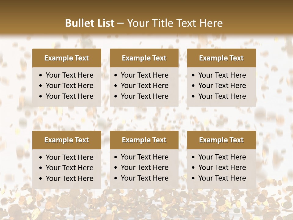 Group Falls Banking PowerPoint Template