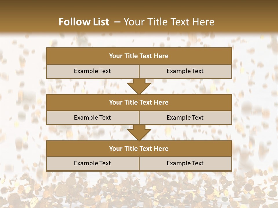 Group Falls Banking PowerPoint Template