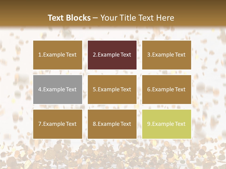 Group Falls Banking PowerPoint Template