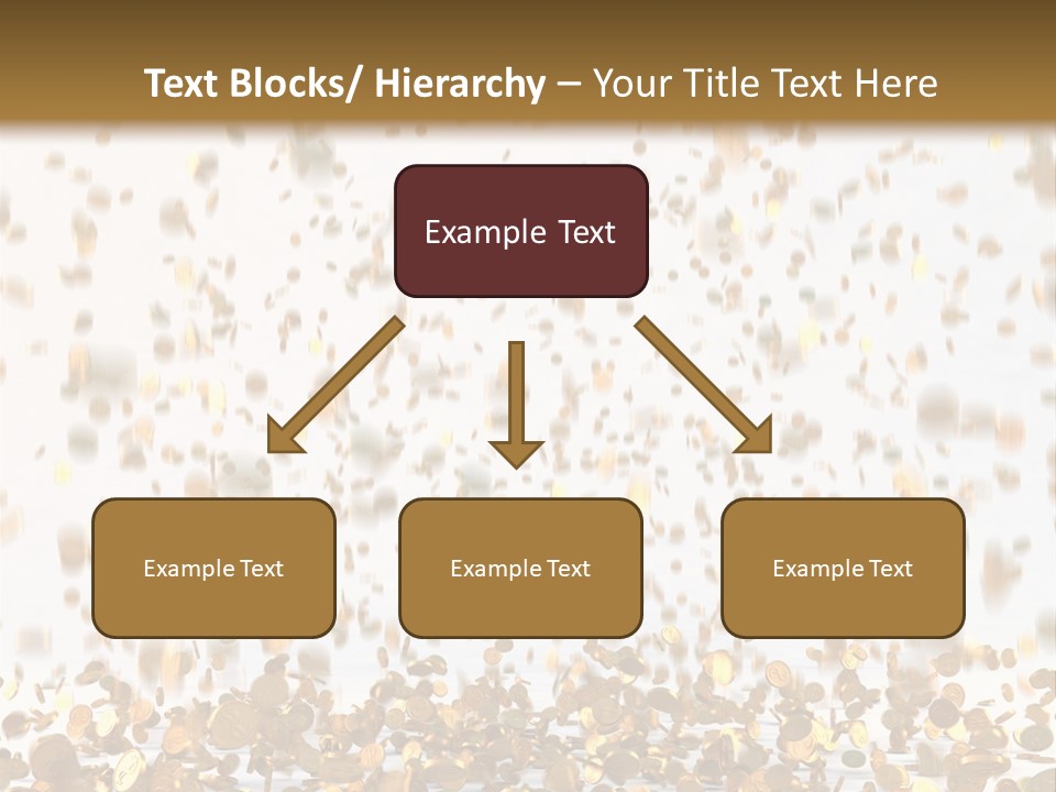 Group Falls Banking PowerPoint Template