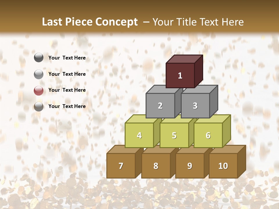 Group Falls Banking PowerPoint Template