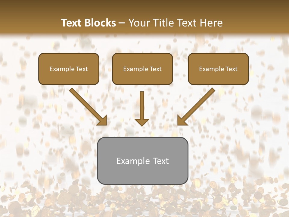 Group Falls Banking PowerPoint Template