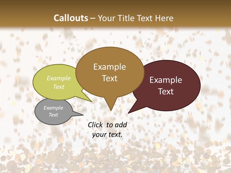 Group Falls Banking PowerPoint Template