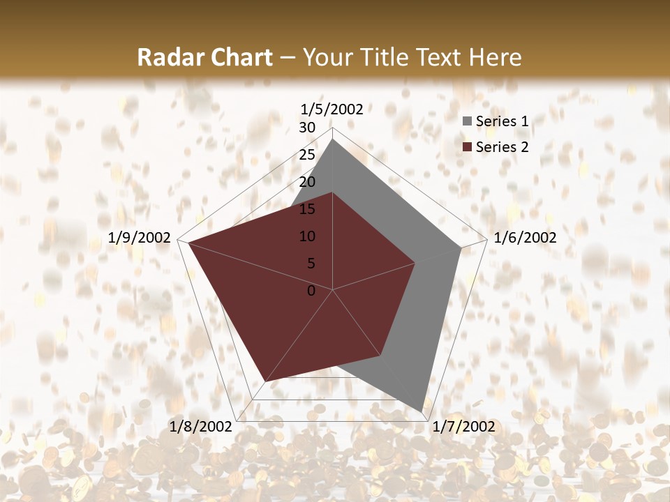 Group Falls Banking PowerPoint Template
