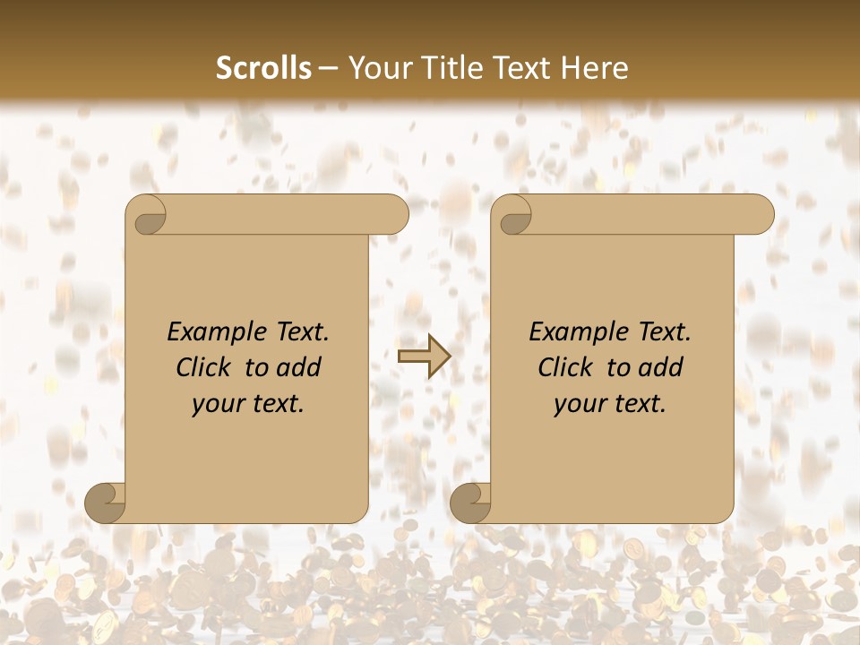 Group Falls Banking PowerPoint Template