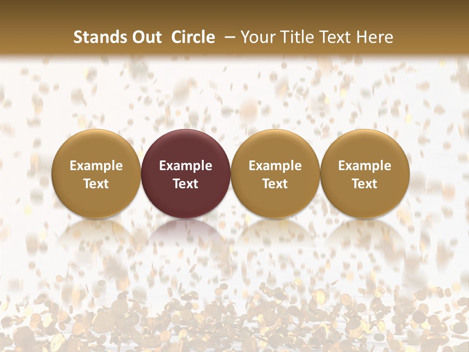 Group Falls Banking PowerPoint Template