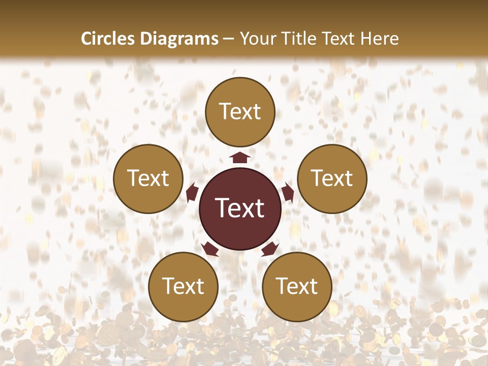 Group Falls Banking PowerPoint Template