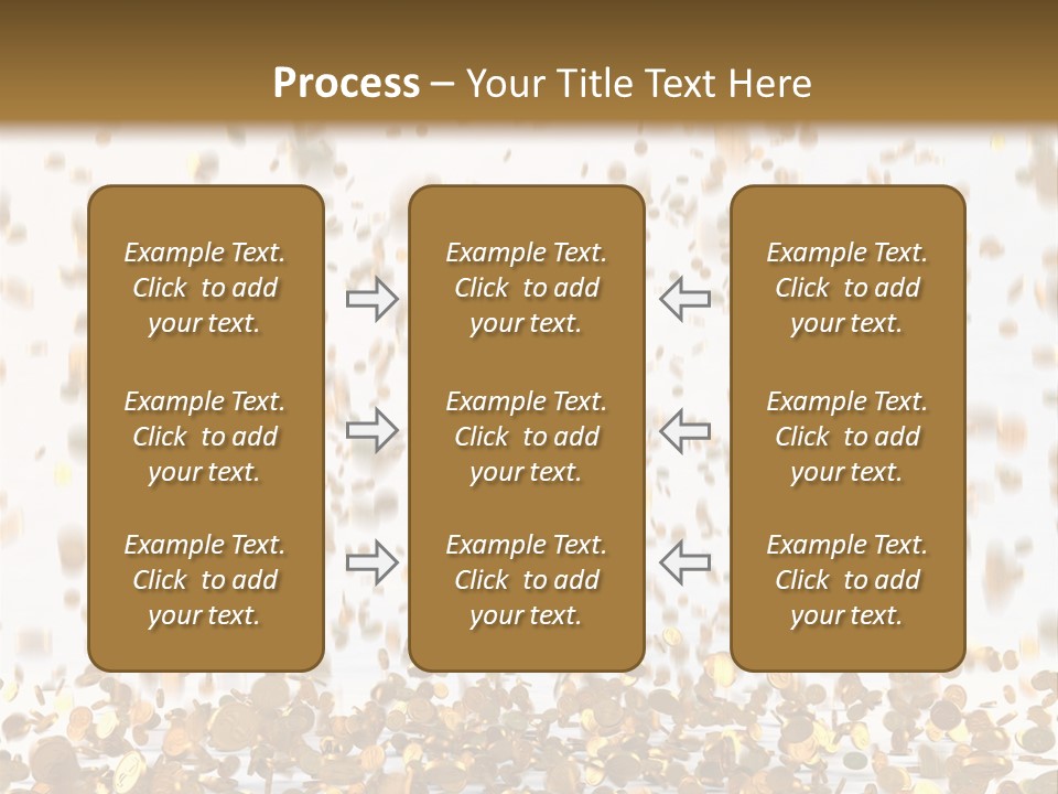 Group Falls Banking PowerPoint Template