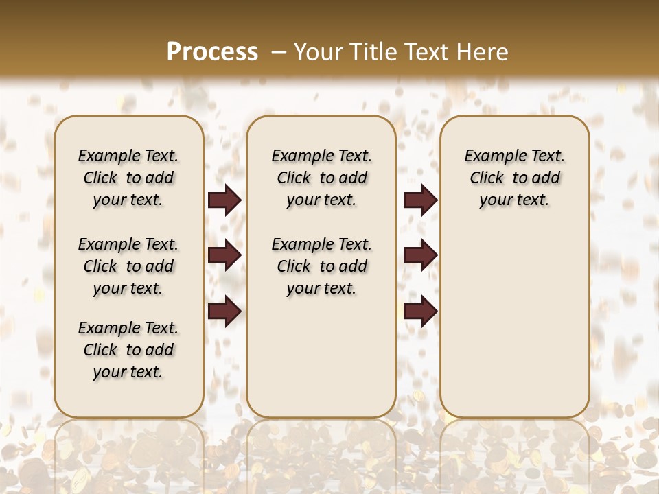 Group Falls Banking PowerPoint Template