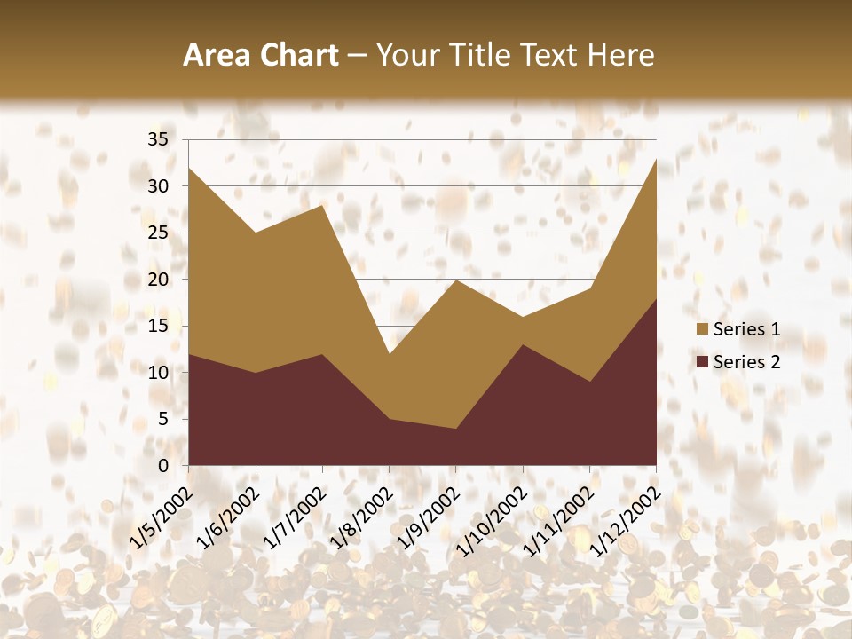 Group Falls Banking PowerPoint Template