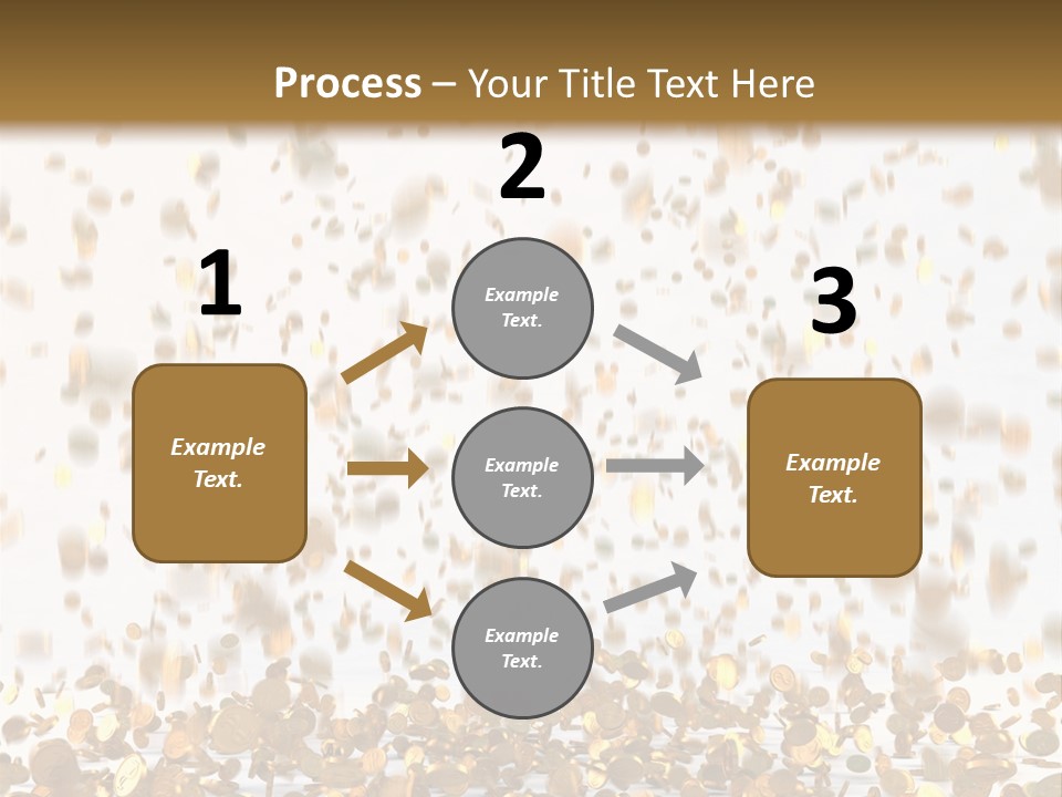 Group Falls Banking PowerPoint Template