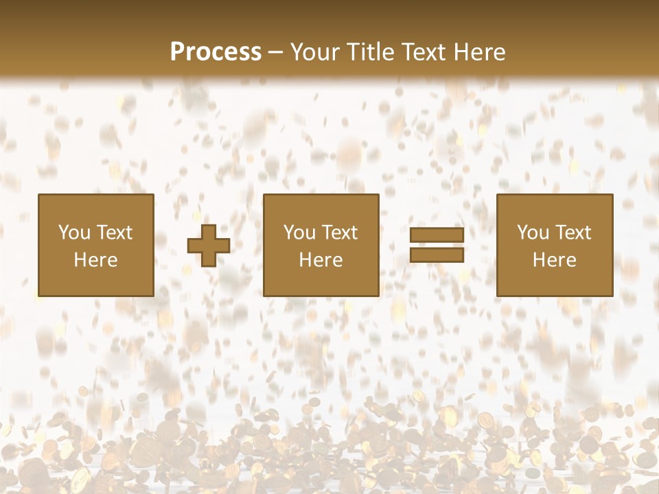 Group Falls Banking PowerPoint Template
