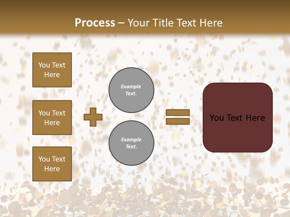 Group Falls Banking PowerPoint Template